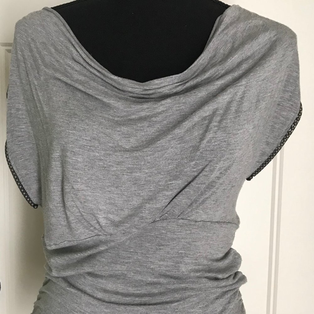 Rouched Tunic With Ball Bearings